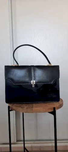 Sac Vintage années 50s en cuir