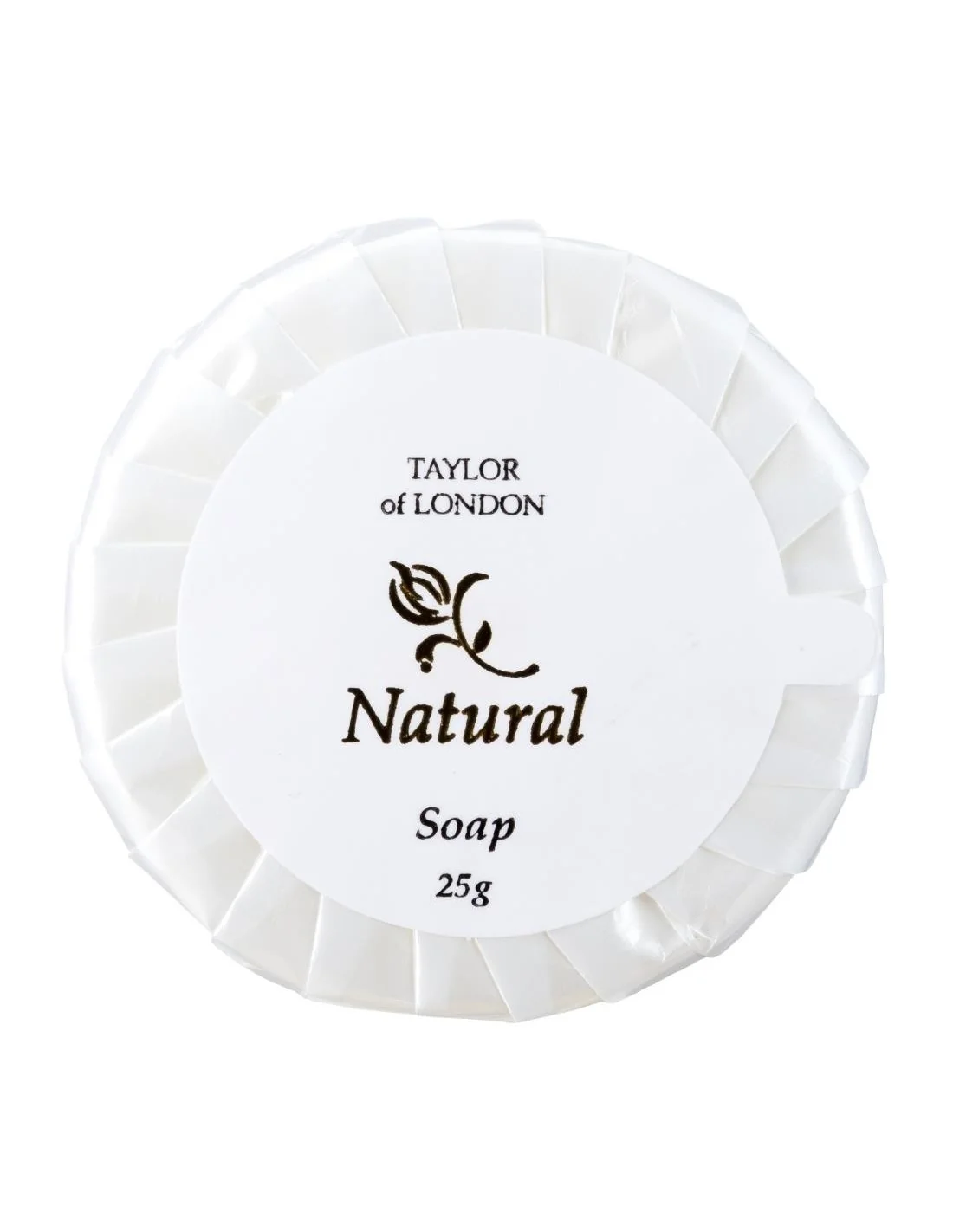 Savons enveloppés de papier Natural Taylor of London (Lot de 100)