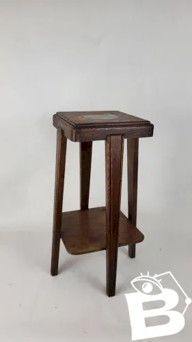 Sellette en bois années 50