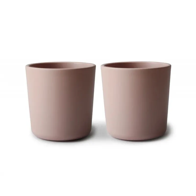 set 2 vasos mushie blush