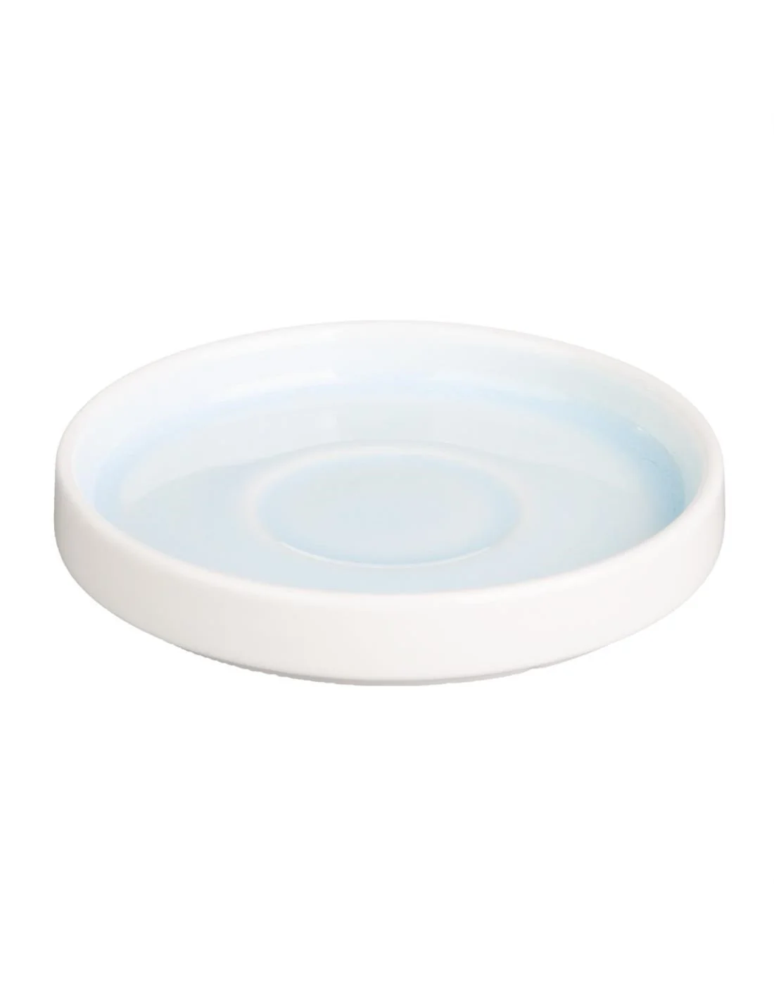 Soucoupes Olympia Fondant bleues 115mm (lot de 6)