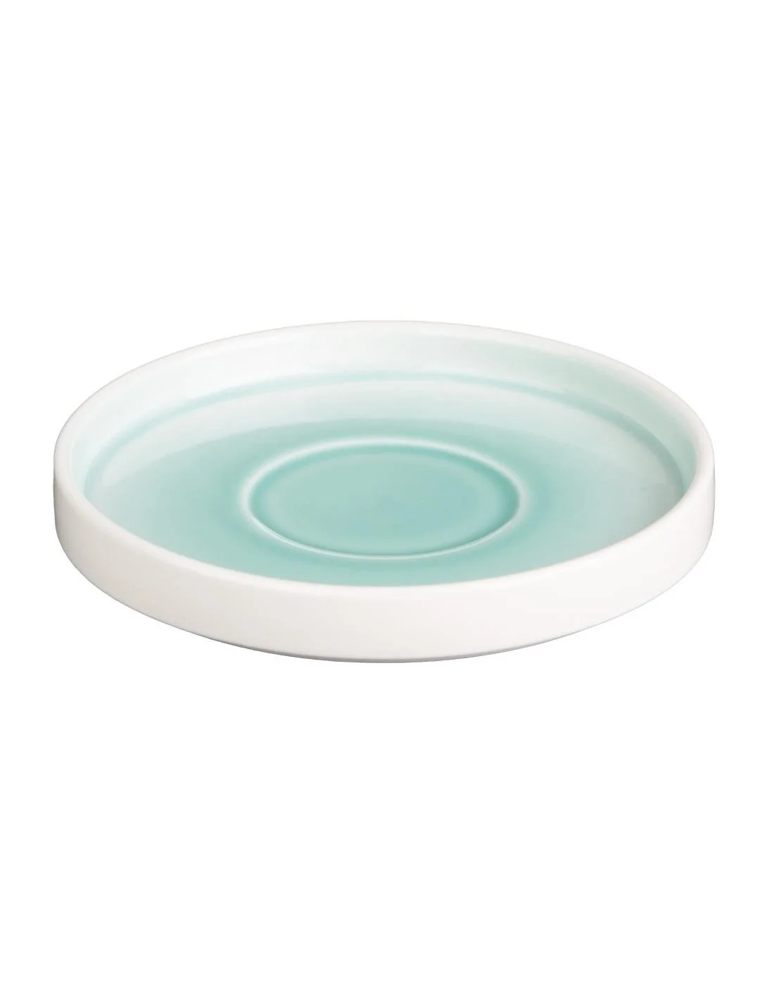 Soucoupes Olympia Fondant vertes 152mm (lot de 6)