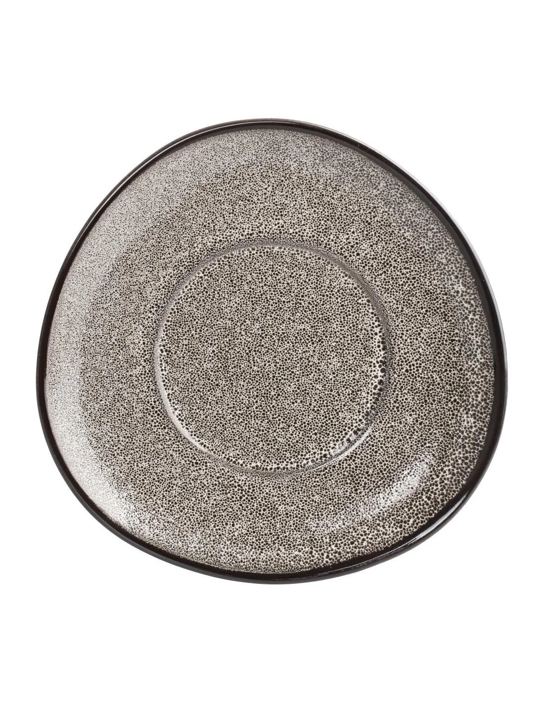 Soucoupes triangulaires Olympia Mineral 150mm