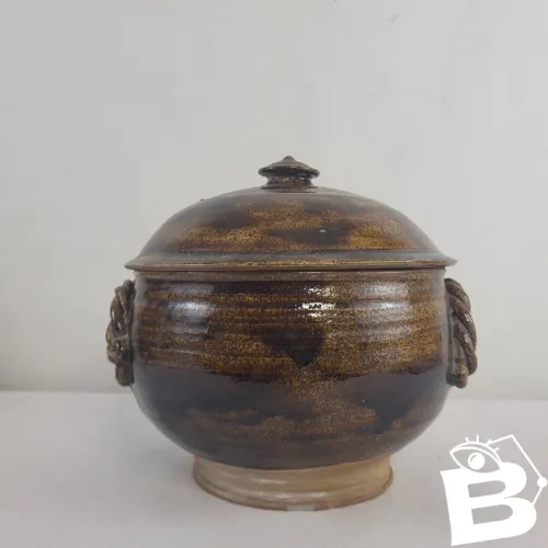 Soupière en grès Jean Michel Doix / Puisaye