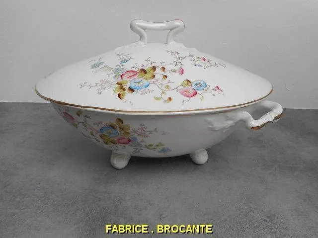 SOUPIERE EN LIMOGES DOREE