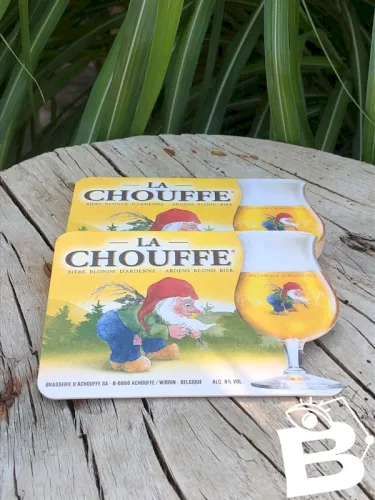 Sous verre publicitaires Chouffe