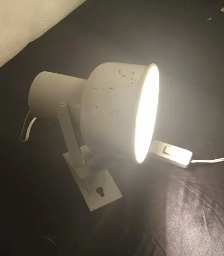 SPOT APPLIQUE A PINCE LAMPE DESIGN ATELIER INDUSTRIEL VINTAGE GATOR-GRIP 30