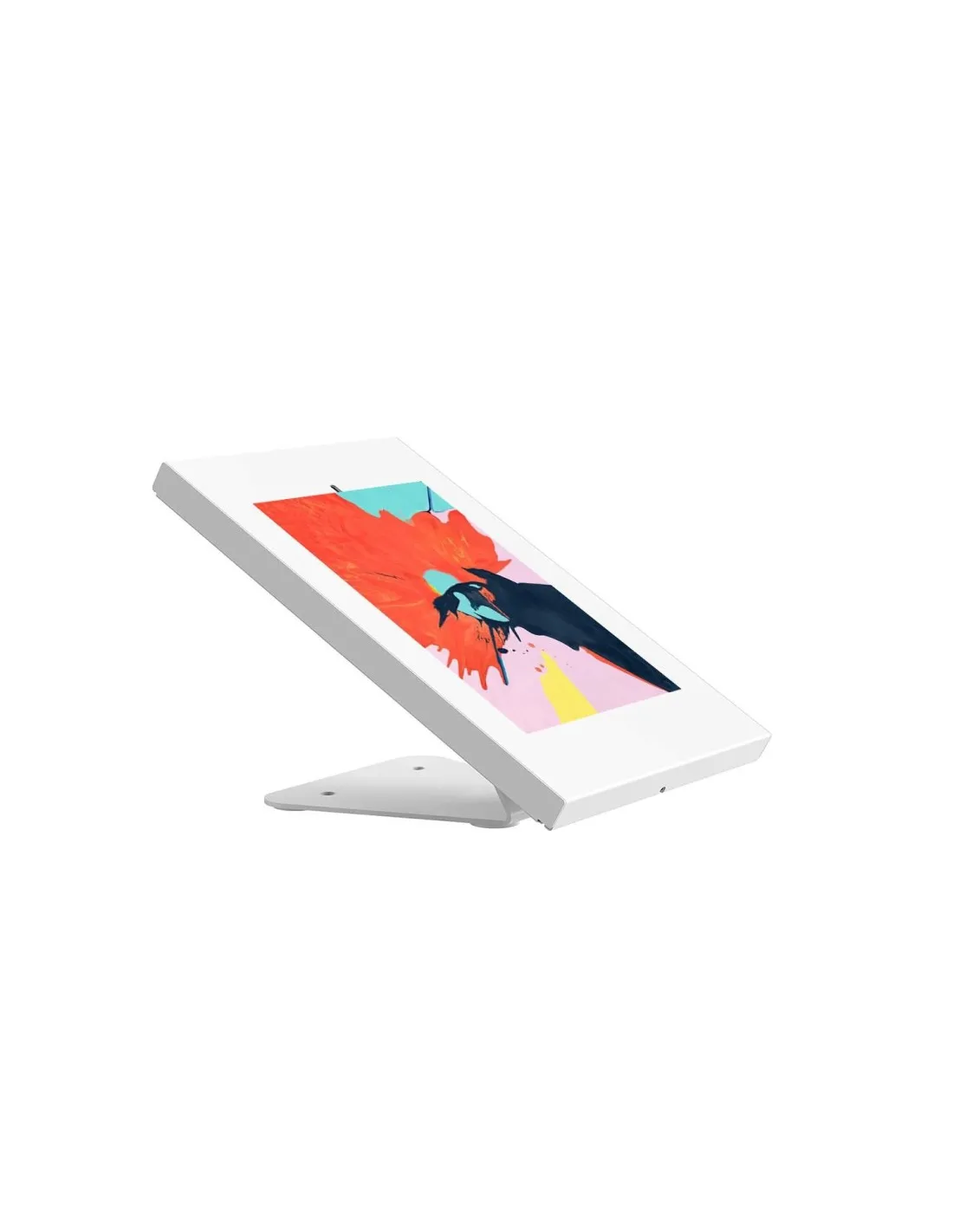 Support mural ou de table universel pour tablette Apple et Samsung 9.7''-11'' Blanc