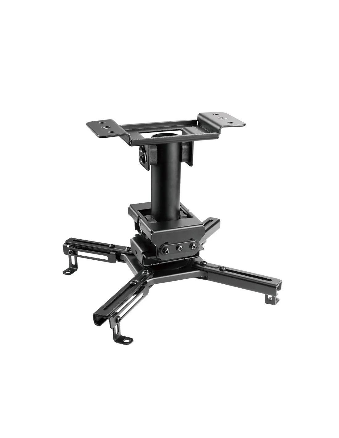 Support plafond vidéoprojecteur, Hauteur 25cm, Noir