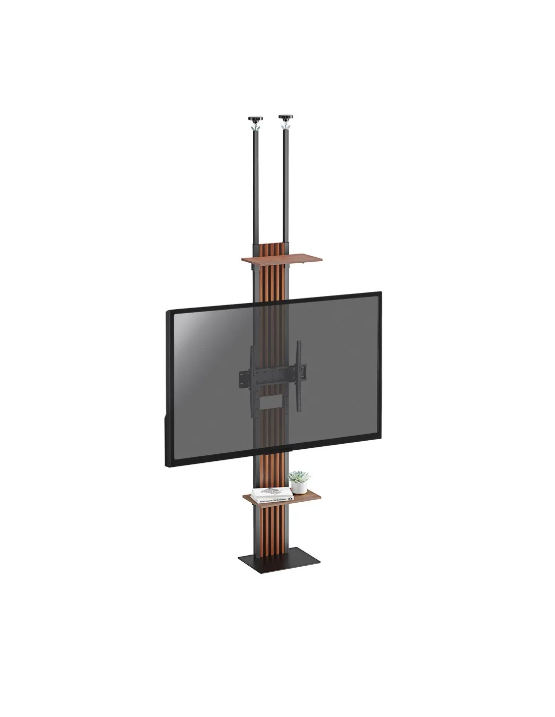 Support sol-plafond pour écran TV 32"-65", Hauteur réglable 200-260 cm