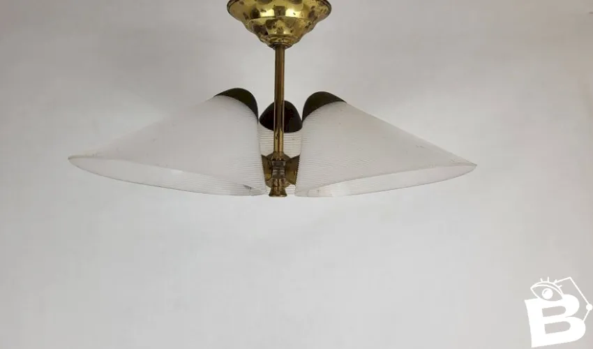 Suspension plafonnier années 50