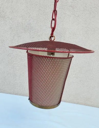 Suspension rouge Matégot