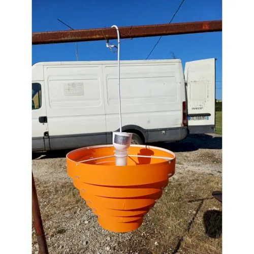 Suspension Vintage Plastic Orange