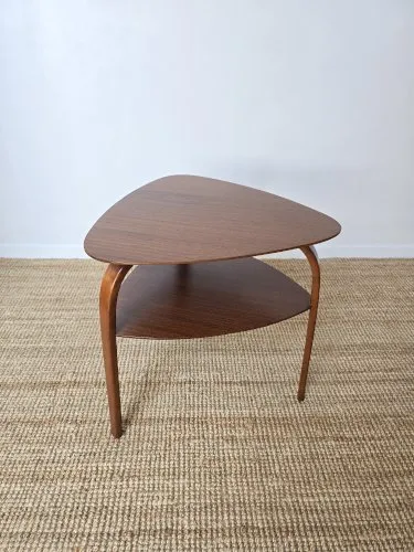 Table basse tripode bow wood Steiner