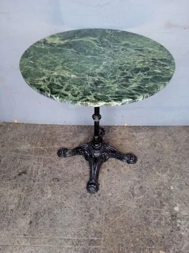 Table bistrot marbre 67cm / gueridon