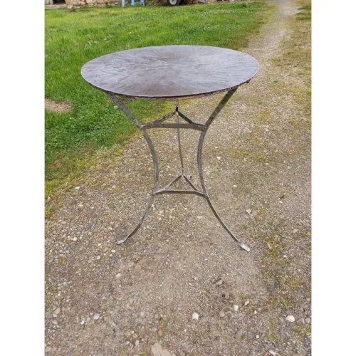 Table de Bistrot Fer Forgé 1900