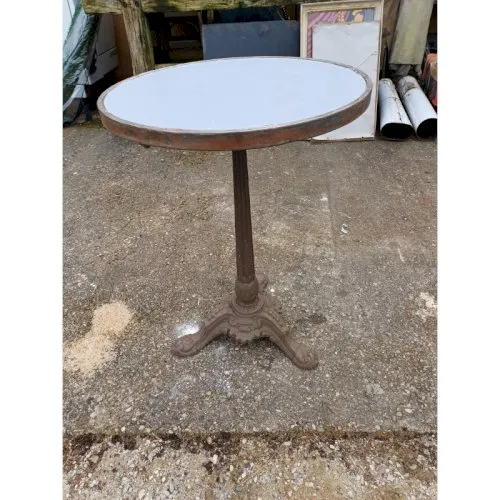 Table de Bistrot Fonte et Ciment
