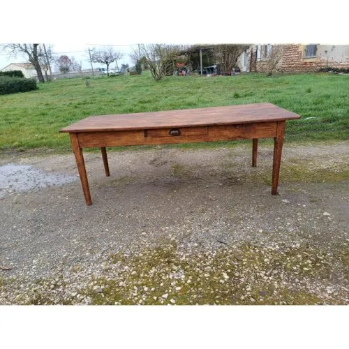 Table de Ferme Campagnarde en Pin