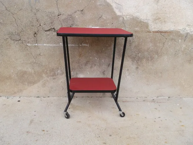 Table TV en formica vintage
