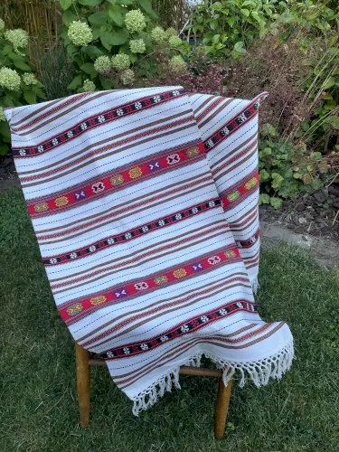 Tapis à franges Roumanie