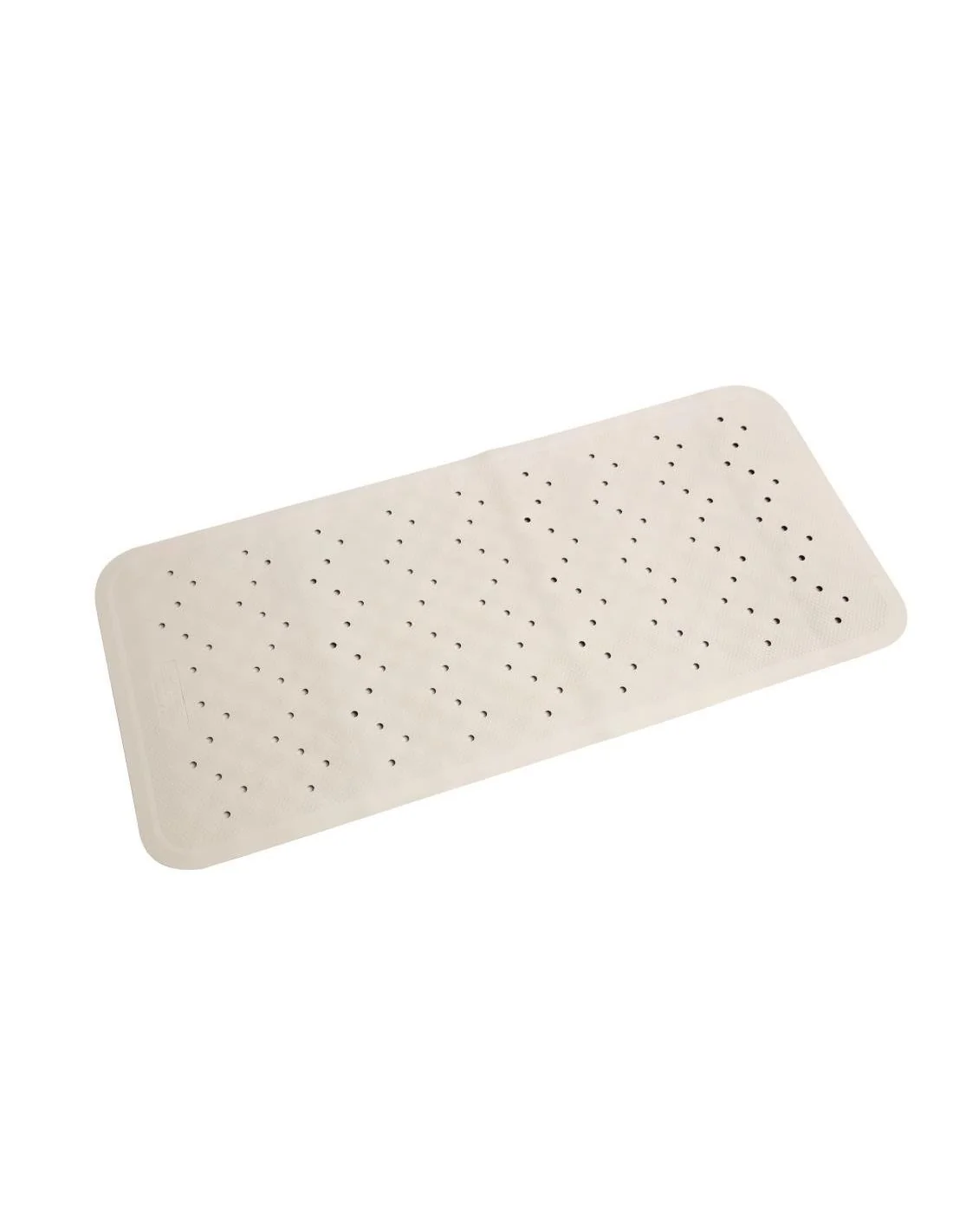 Tapis de bain antidérapant blanc Mitre Essentials