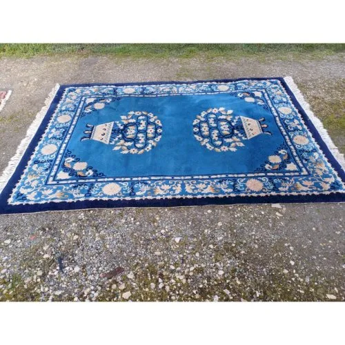 Tapis de Chine laine noué Main