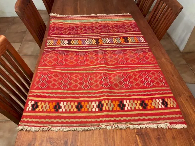 Tapis kilim berbère début XXEME marocains
