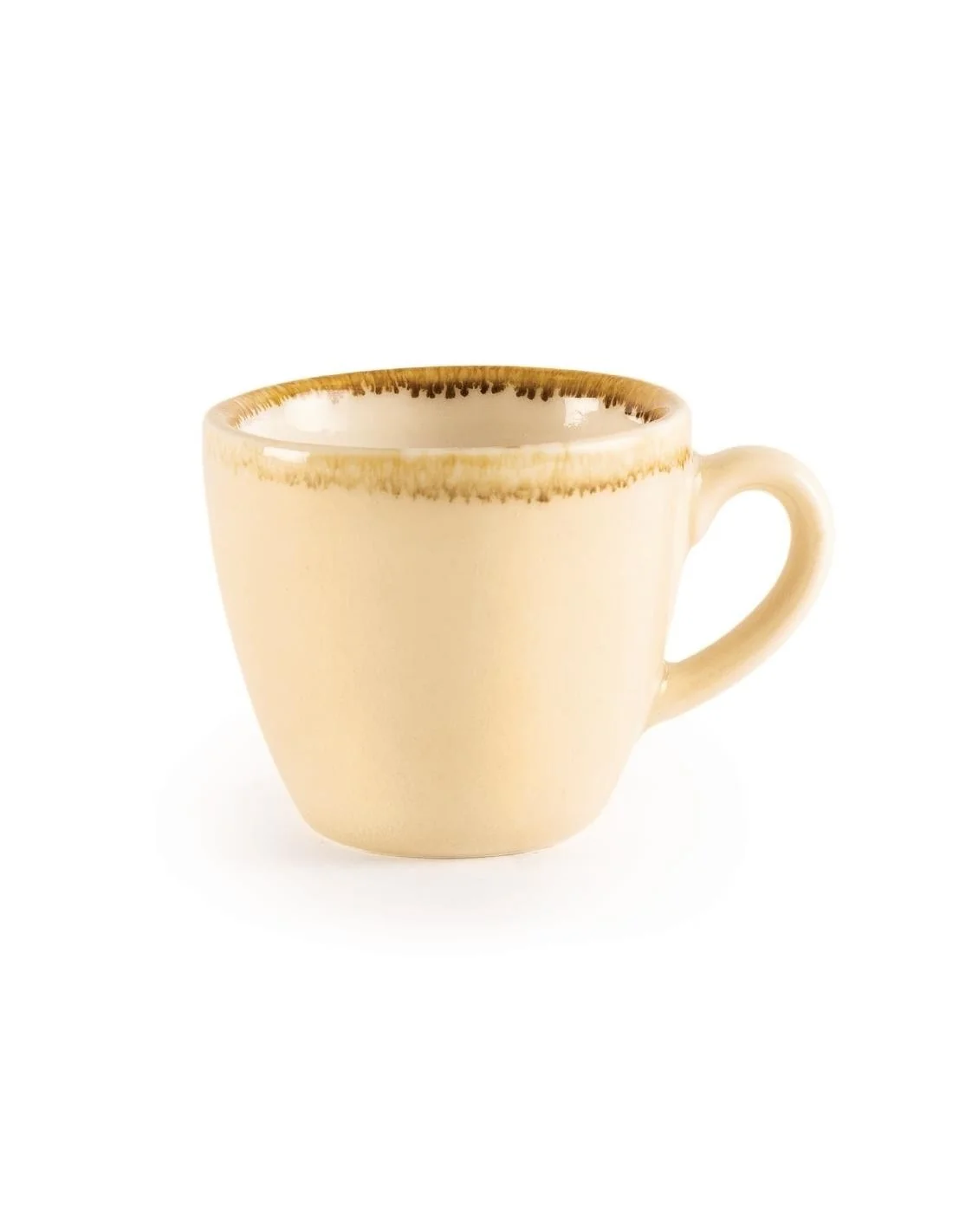 Tasse à espresso couleur sable Olympia Kiln 85ml (Lot de 6)