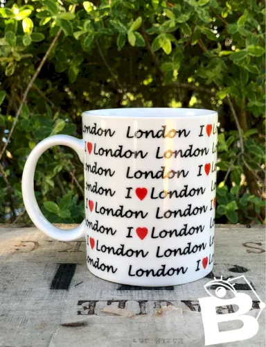 Tasse en porcelaine I Love London