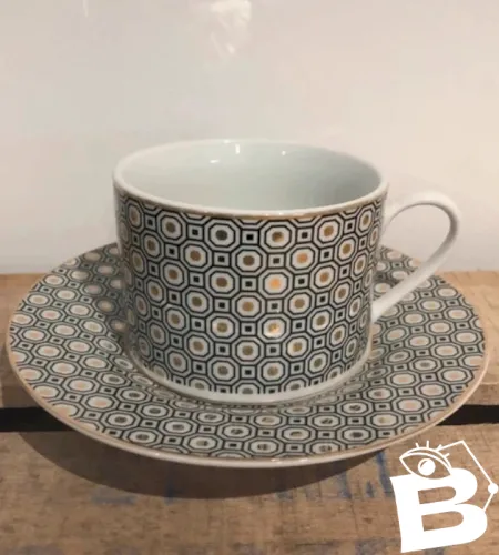 Tasse et soucoupe Maisons du Monde