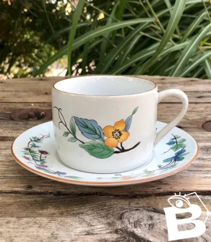 Tasse et soucoupe vintage Woodhill