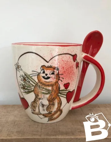 Tasse marmotte Terres et Couleurs