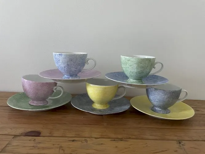 Tasses à café en Porcelaine de Limoges France