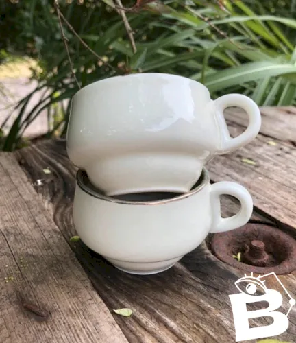 Tasses à expresso en porcelaine Helvetia Express