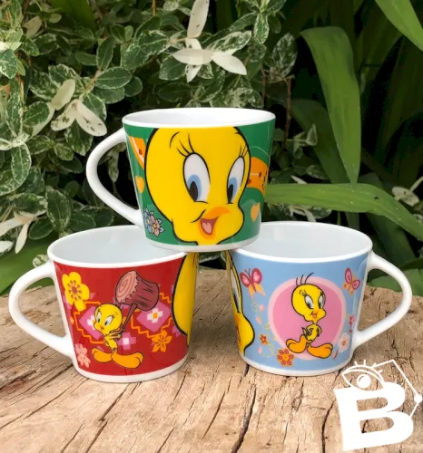 Tasses à expresso Titi et Grosminet