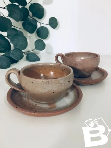 Tasses artisanales en grès