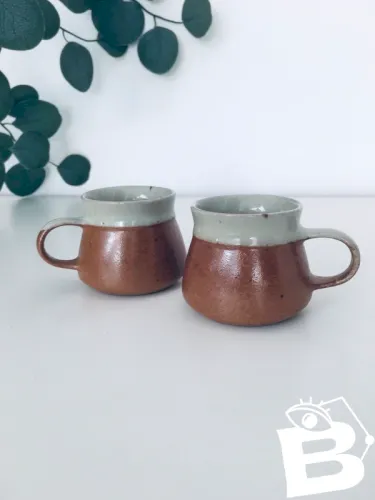 Tasses en grès Sial Gaëtan Beaudin