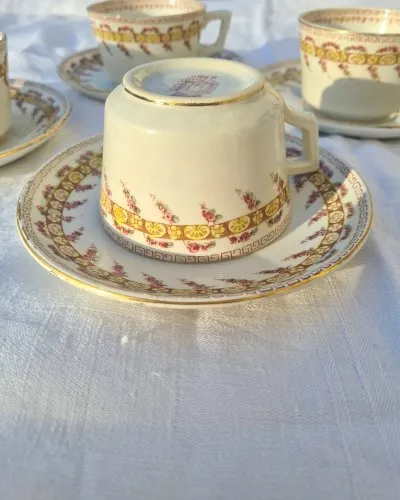 Tasses Gien début Xxieme