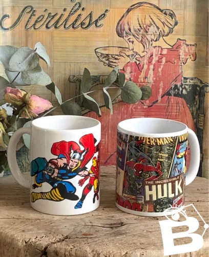 Tasses motifs Super Héros Marvel