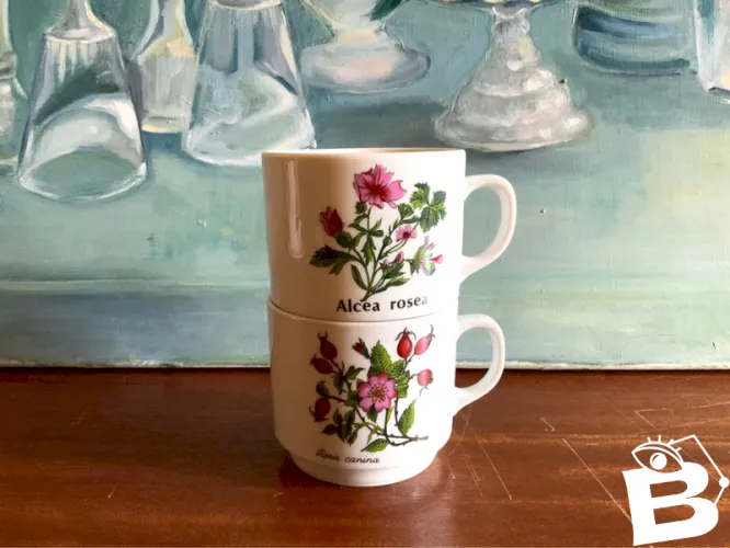 Tasses mugs Bavaria W-Germany vintage