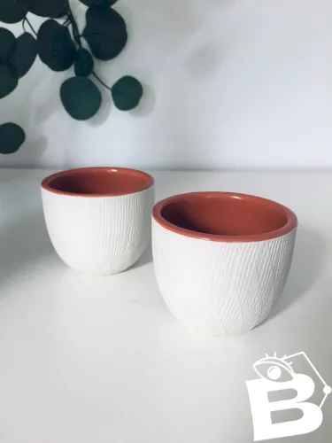 Tasses terracotta
