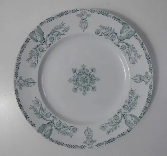 terre de fer grand plat à tarte ou gateau COMPIEGNE