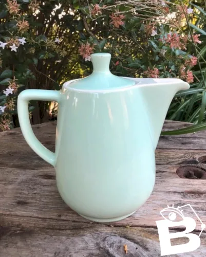 Théière ancienne vert Céladon