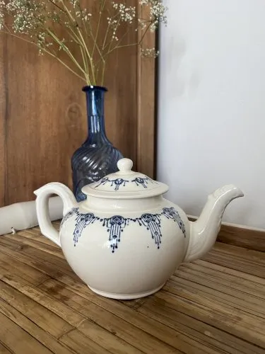 Théière en grès-ceram "Art Deco" - Saint-Uze