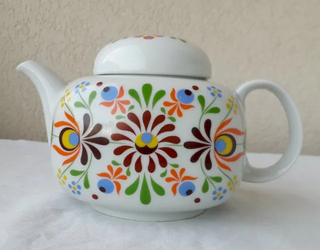 Théière porcelaine