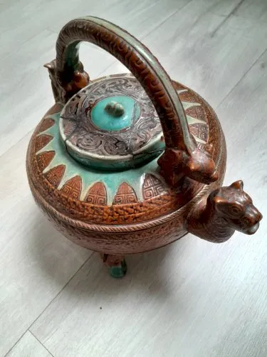 Théière milieu XXème Indochine Bien Hoa