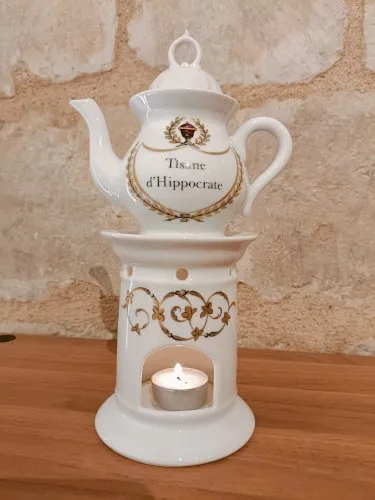 Tisanière en porcelaine de limoges