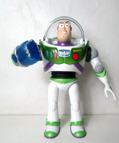 Toy Story Buzz L'éclair Disney Pixar 30 cm modèle power punch deluxe