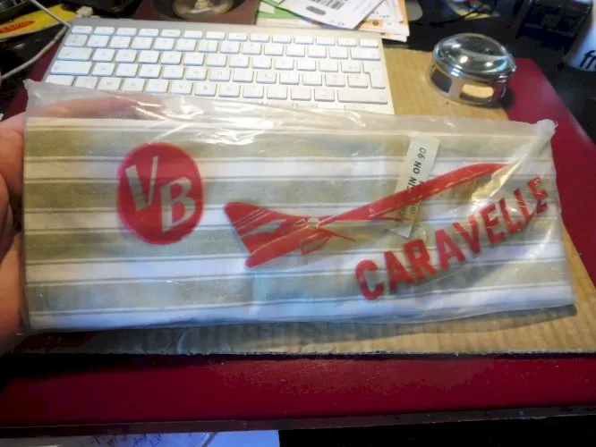 traversin on 90 - VB Caravelle pur coton - vintage - neuf film de garantie