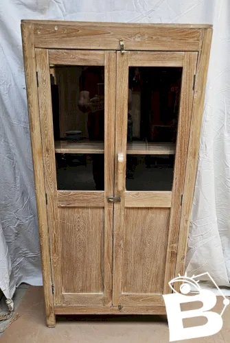 Vaisselier en teck birman naturel